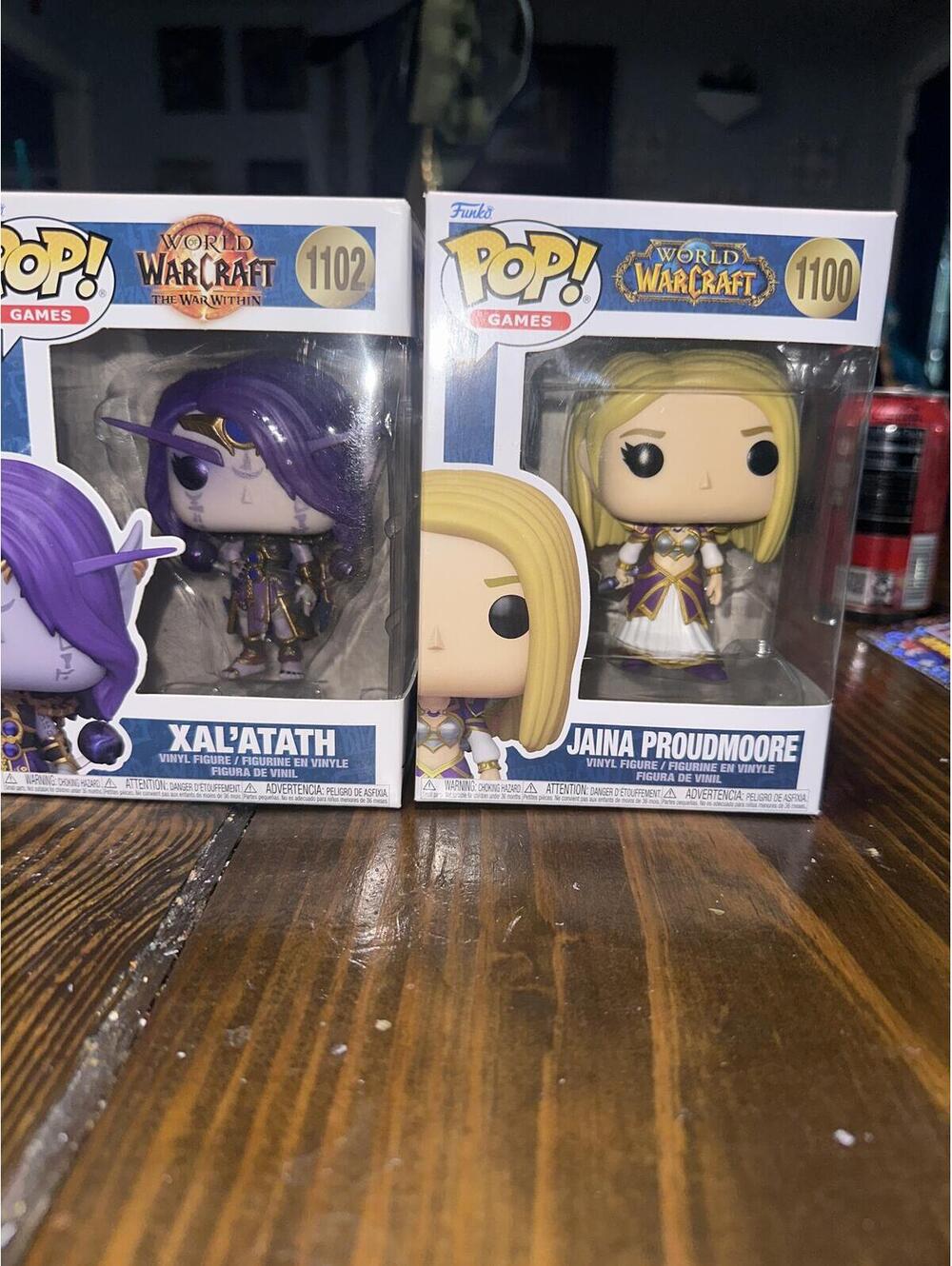 Funko Pop! Games World of Warcraft Jaina Proudmoore 1100 and Xal'Atath 1102 2-FG
